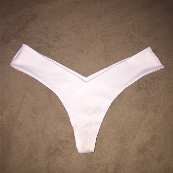 White V bikini bottoms - Picture 1 of 1